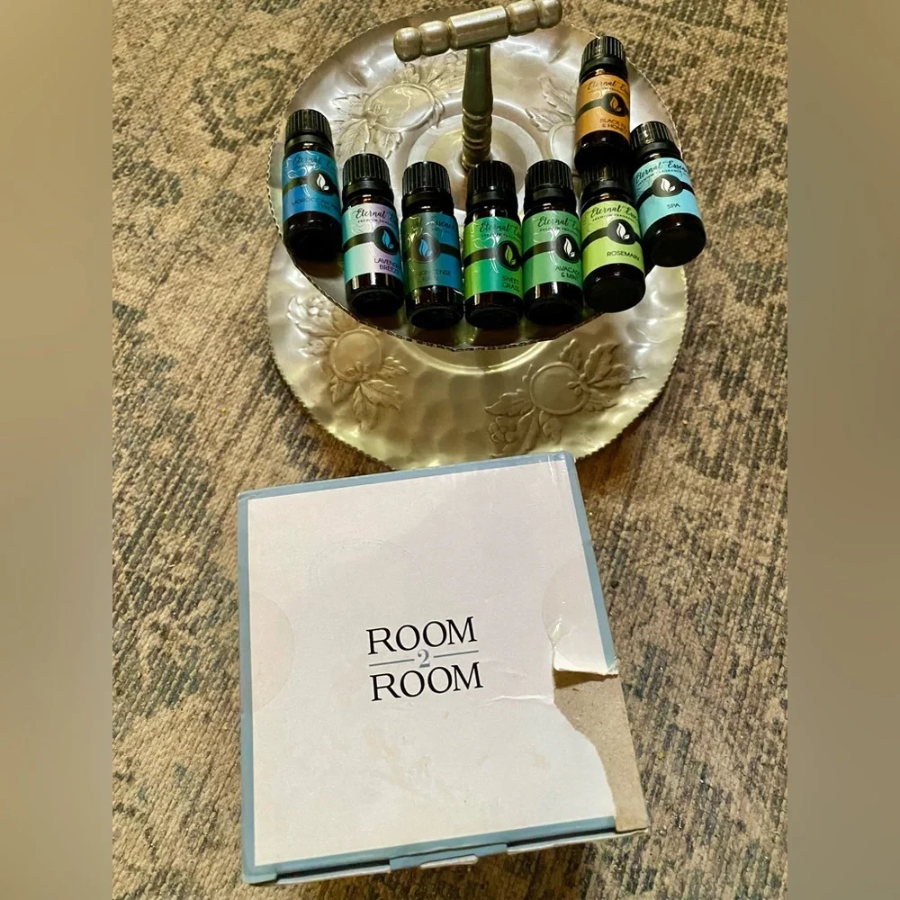 🔥Aroma Fan Diffuser Aromatherapy with 8 Essential Oils🔥 NEW